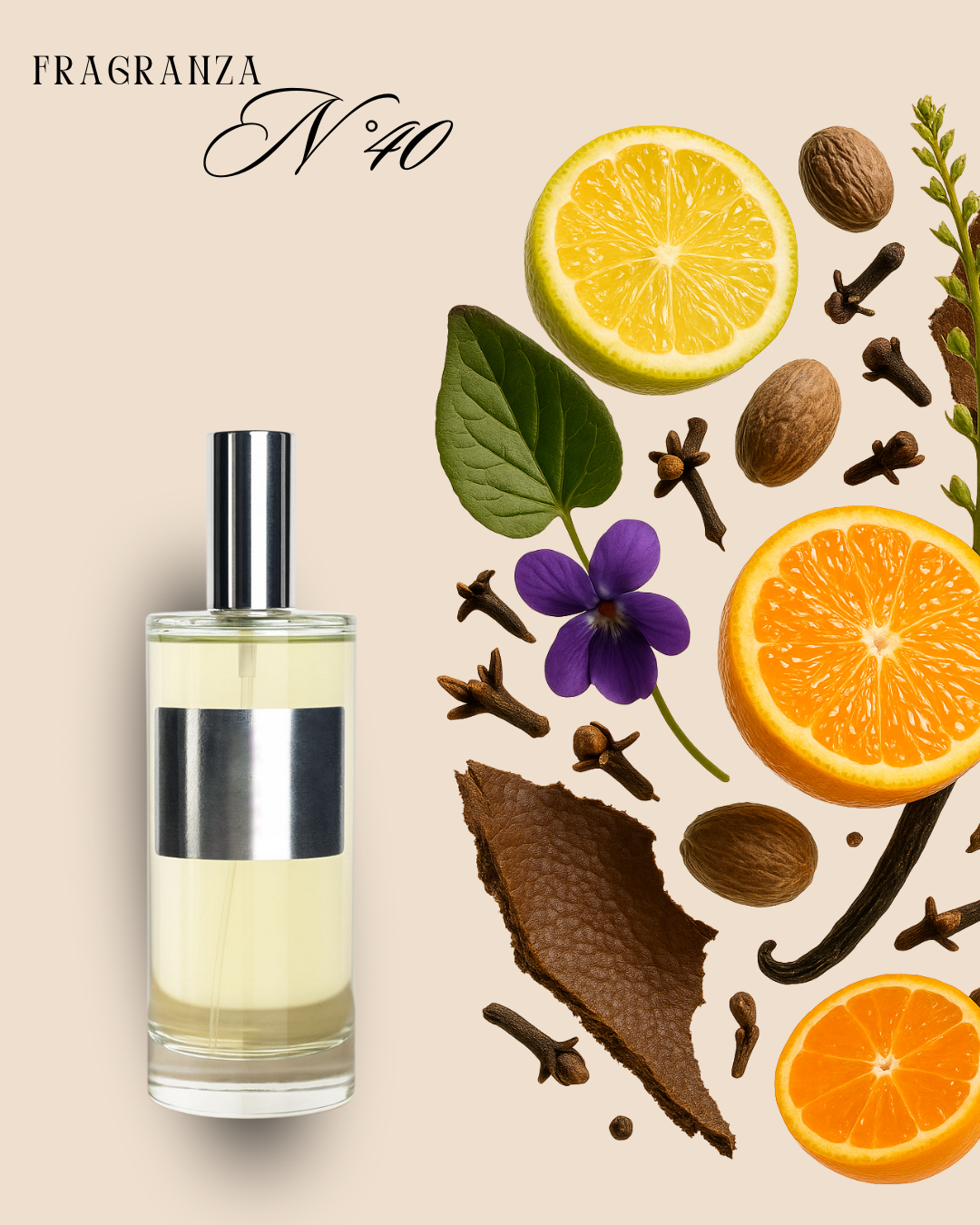 Fragranza N°40 – Ispirata a Fahrenheit di Dior