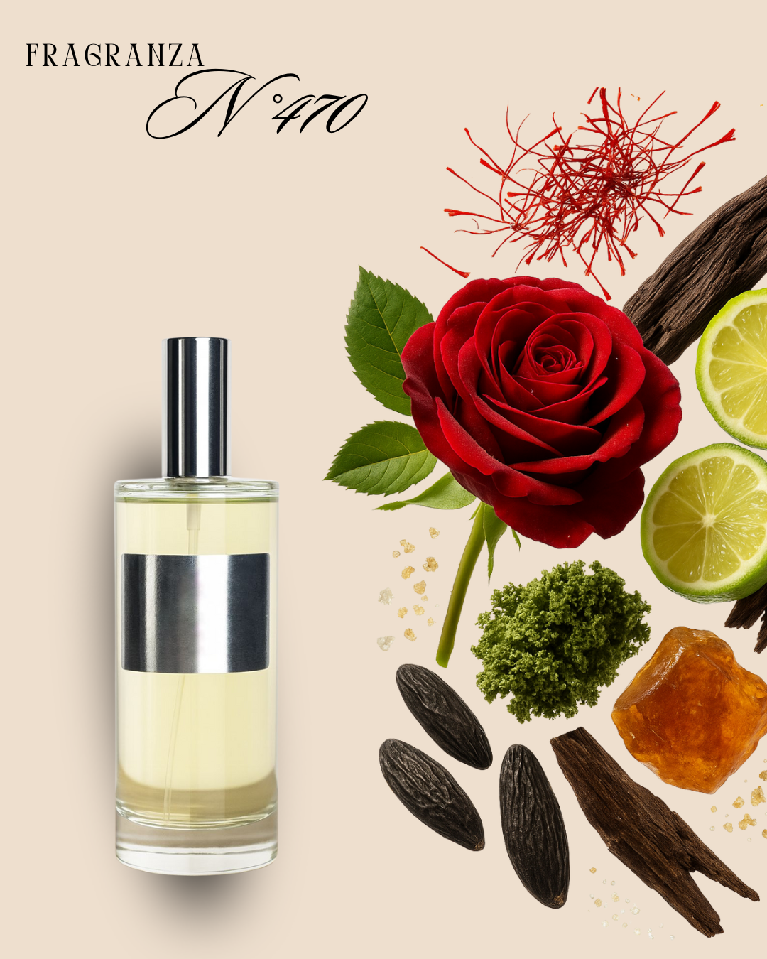 Fragranza N°470 – Ispirata a Arabians Tonka di Montale