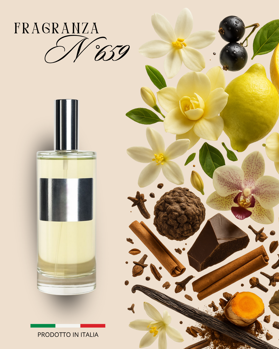 Fragranza N°659 – Ispirata a Black Orchid