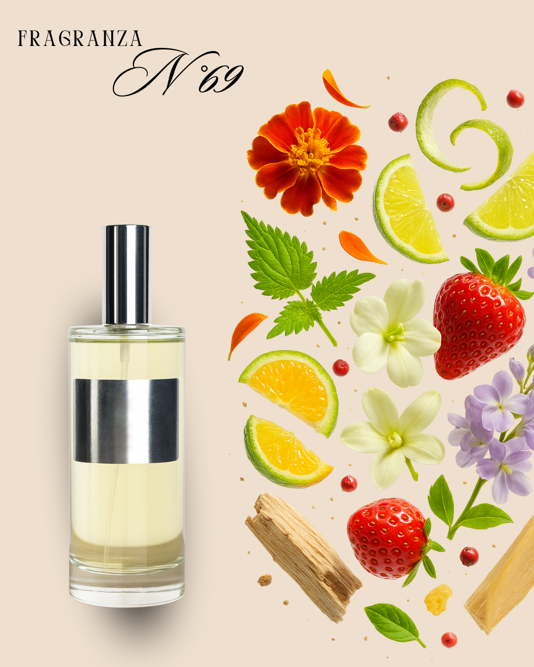 Fragranza N°69 – Ispirata a Extravagance di Givenchy
