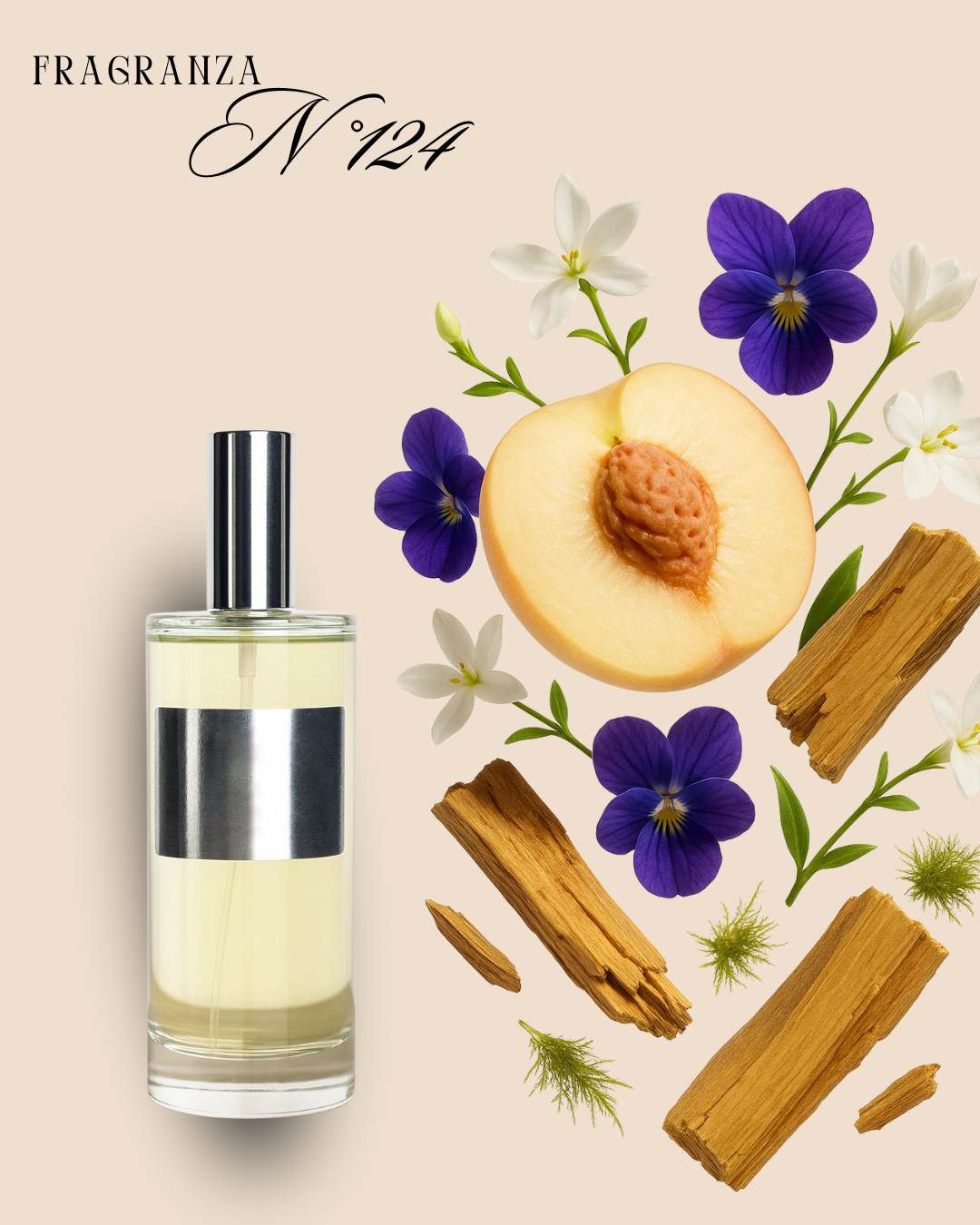 Fragranza N°124 – Ispirata a Boss Femme di Hugo Boss