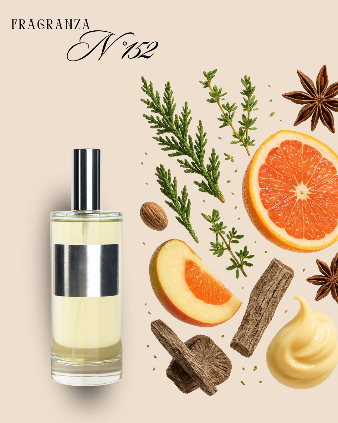 Fragranza N°152 – Ispirata a Grigio Perla