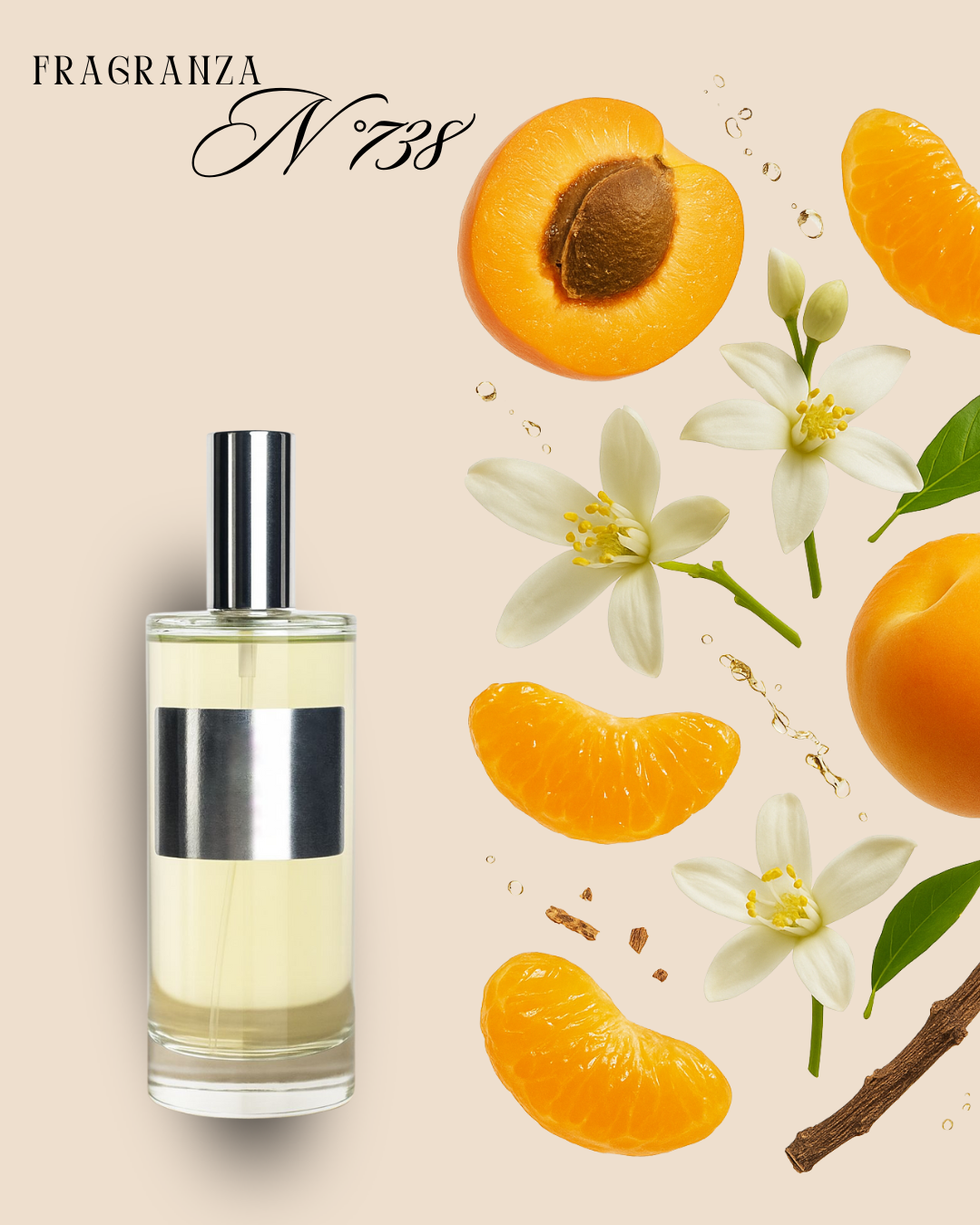 Fragranza N°738 – Ispirata a Pure Gold di Montale